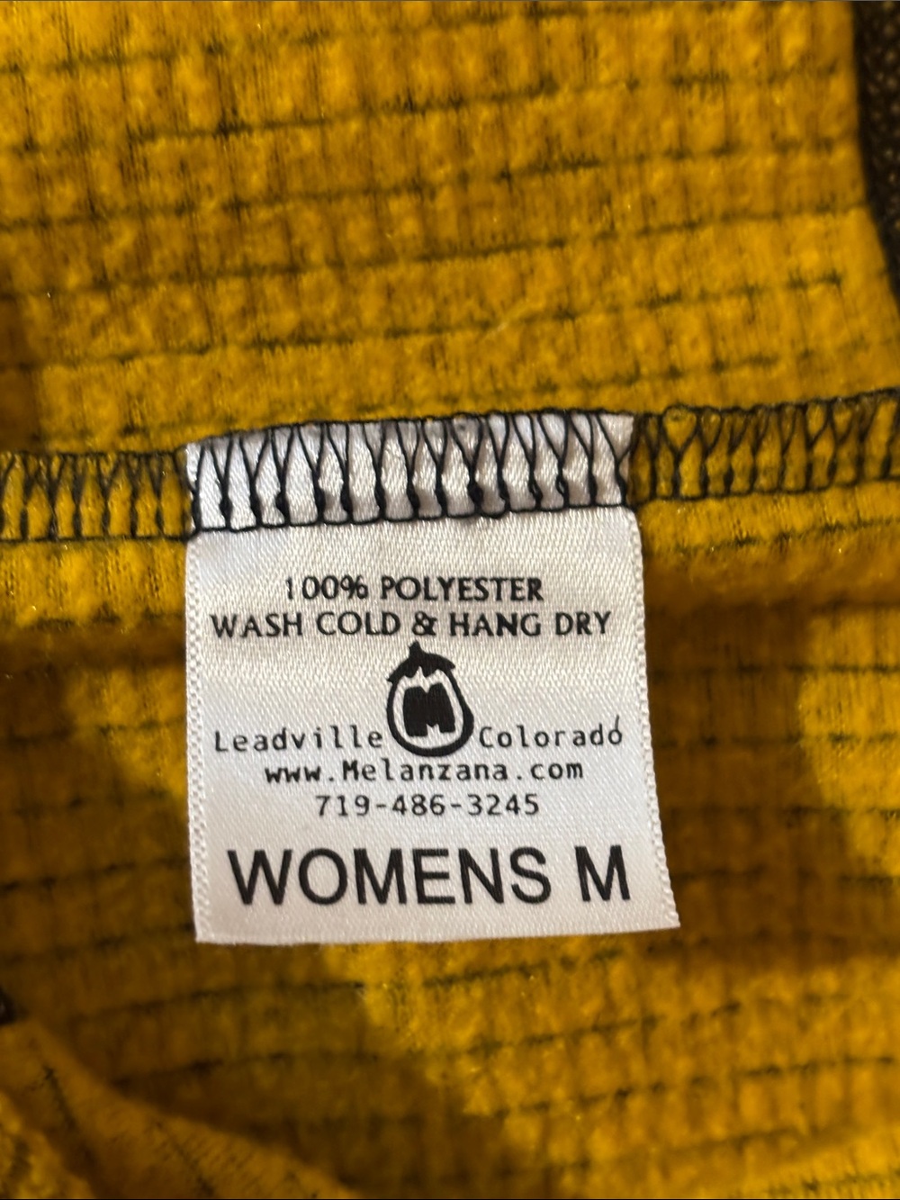 Melanzana Mustard Waffle-Knit Hooded Shirt Jacket - Picture 3 of 4